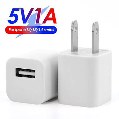 CARGADOR DE PARED USB DE CARGA RAPIDA  PARA IPHONE 14,13,12, PRO MAX XR,XS, X 8-7-6 PLUS Y IPAD.