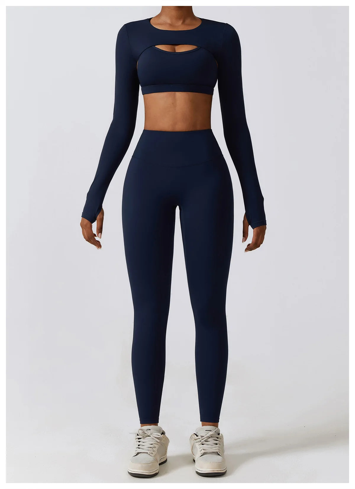 COJUNTO DE ROPA DEPORTIVA DE YOGA,LEGGINGS DEPORTIVOS PARA GIMNASIO DE 2 O 3 PIEZAS