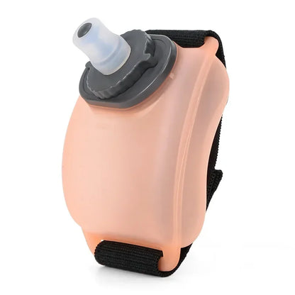 Botella de agua para la muñeca deportiva, herramienta de hidratación para ciclismo y maratón, montañismo, botella de agua para la muñeca portátil para escalada al aire libre