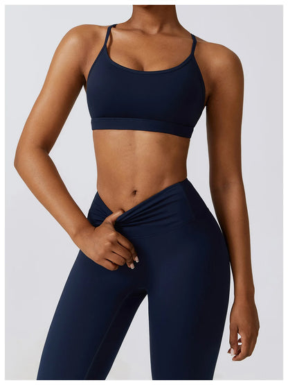 COJUNTO DE ROPA DEPORTIVA DE YOGA,LEGGINGS DEPORTIVOS PARA GIMNASIO DE 2 O 3 PIEZAS