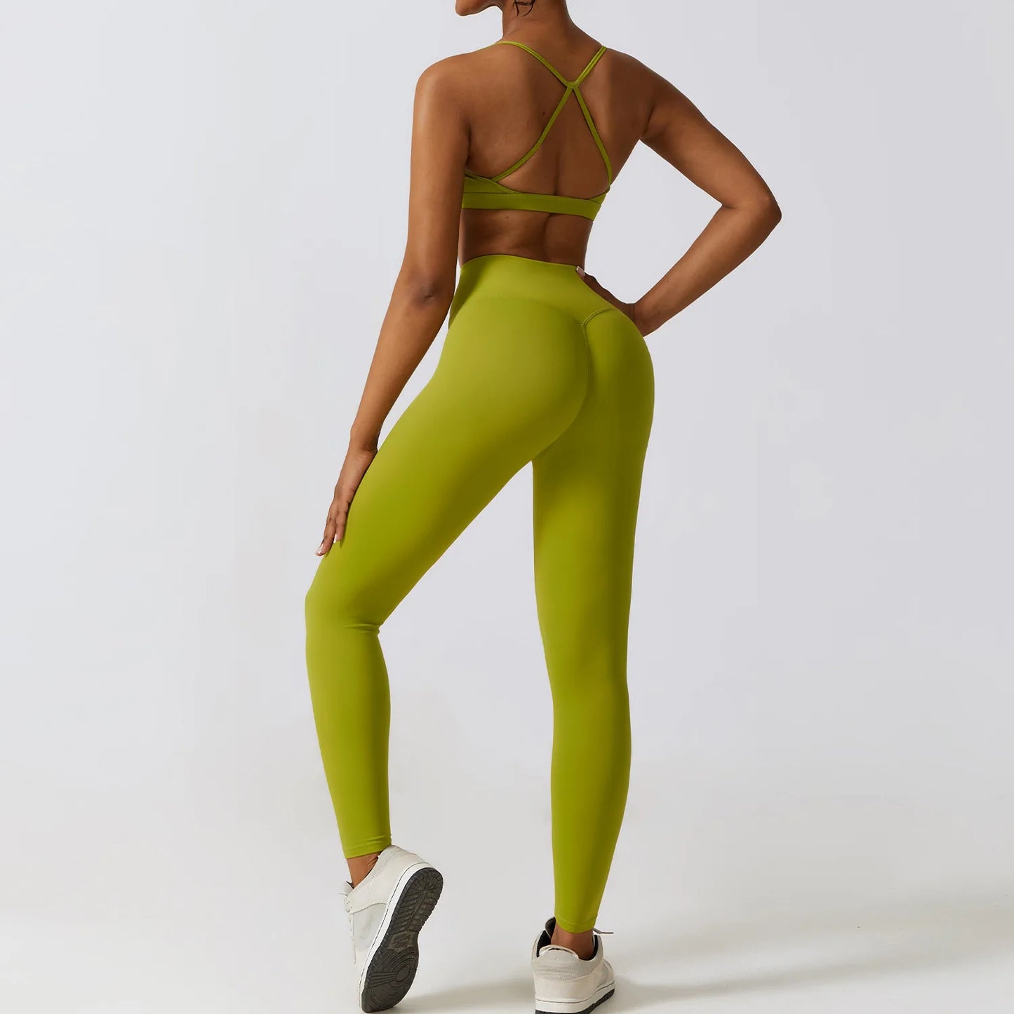 COJUNTO DE ROPA DEPORTIVA DE YOGA,LEGGINGS DEPORTIVOS PARA GIMNASIO DE 2 O 3 PIEZAS