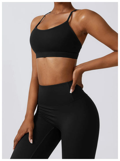 COJUNTO DE ROPA DEPORTIVA DE YOGA,LEGGINGS DEPORTIVOS PARA GIMNASIO DE 2 O 3 PIEZAS