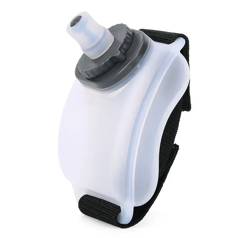 Botella de agua para la muñeca deportiva, herramienta de hidratación para ciclismo y maratón, montañismo, botella de agua para la muñeca portátil para escalada al aire libre