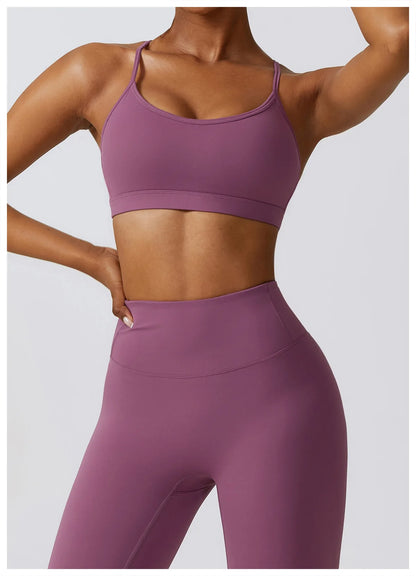 COJUNTO DE ROPA DEPORTIVA DE YOGA,LEGGINGS DEPORTIVOS PARA GIMNASIO DE 2 O 3 PIEZAS