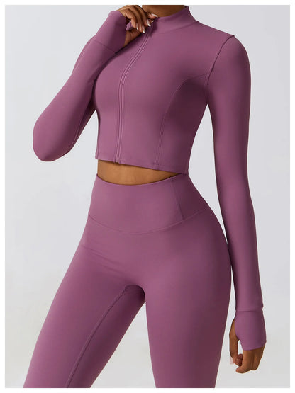 COJUNTO DE ROPA DEPORTIVA DE YOGA,LEGGINGS DEPORTIVOS PARA GIMNASIO DE 2 O 3 PIEZAS