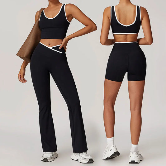 CONJUNTO DEPORTIVO DE 2 PIEZAS CHANDAL PARA GIMNASIO Y FITNESS.