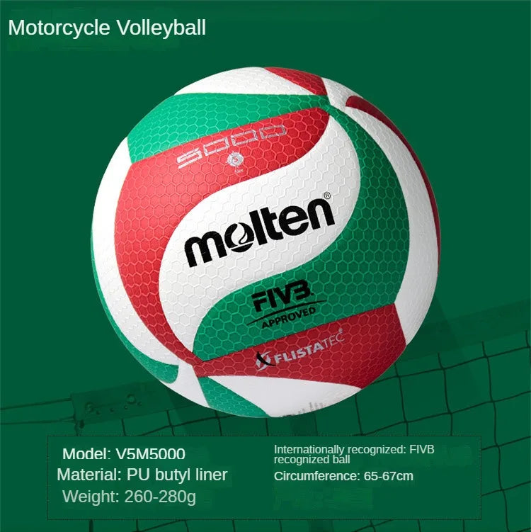 BALON DE VOLEIBOL MOLTEN V5M5000,APROBADO POR LA FIVB,TAMAÑO OFICIAL 5.